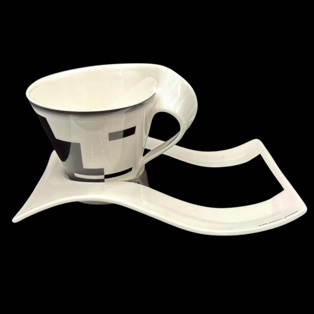Villeroy & Boch New Wave: Jumbotasse / Cappuccinotasse -  Marc Manu - neu (15179779014980)