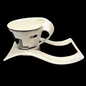 Villeroy & Boch New Wave: Jumbotasse / Cappuccinotasse -  Marc Manu - neu (15179779014980)