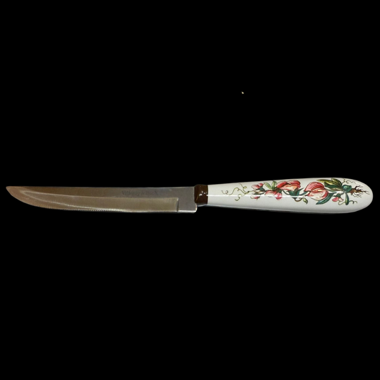 Villeroy & Boch Botanica: Steakmesser / Messer mit Porzellangriff (Besteck) -Beschreibung (15197260939588)