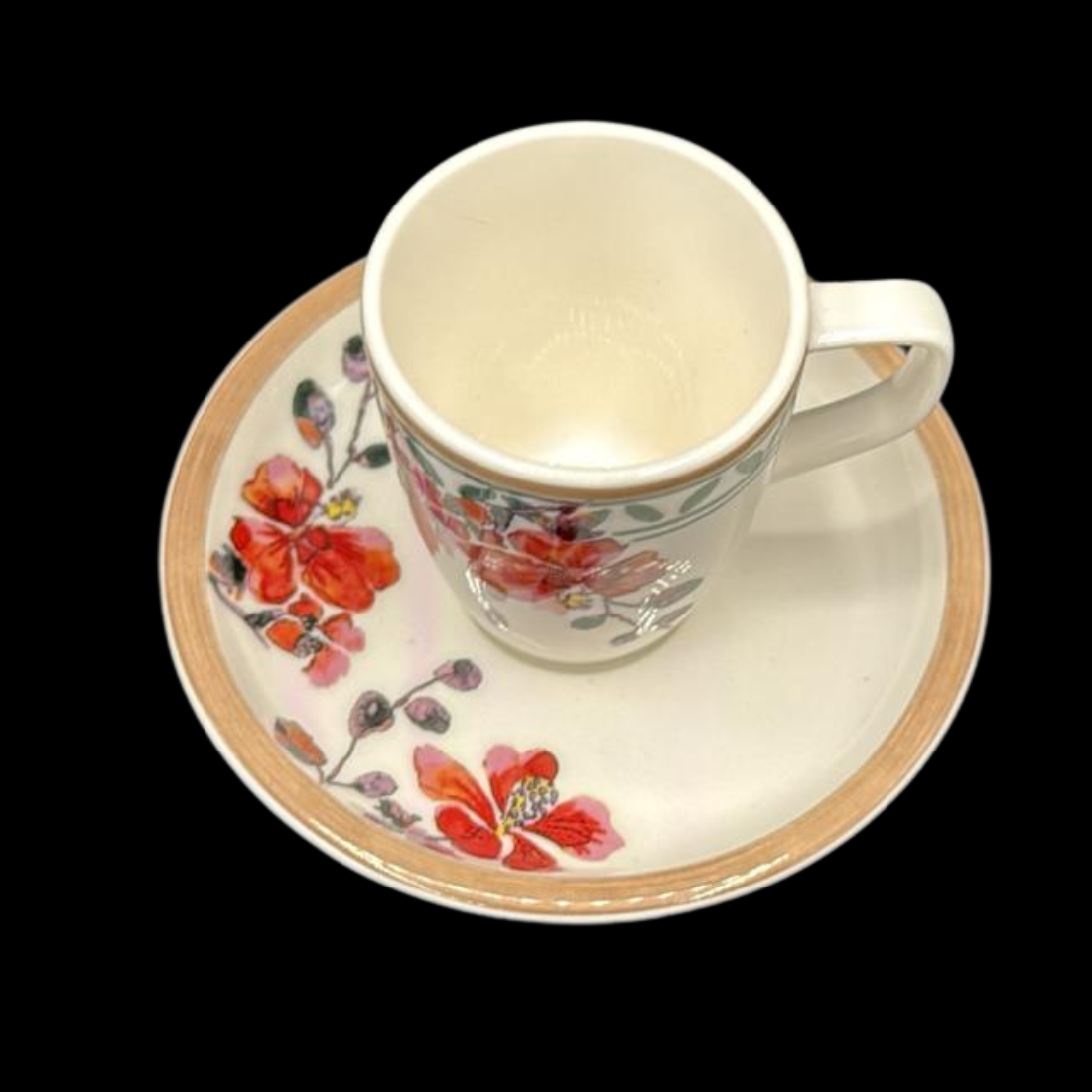 Villeroy & Boch Artesano Provencal Lavendel: Mokkatasse / Espressotasse mit Unterteller (15202337292612)