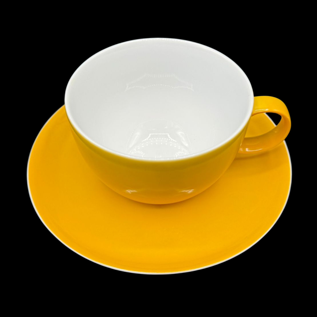 Thomas Porzellan "bunt": Kaffeetasse / Tasse mit Unterteller (15205887246660)