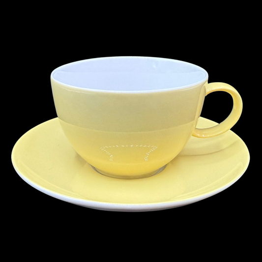 Thomas Porzellan "bunt": Kaffeetasse / Tasse mit Unterteller (15205911068996)