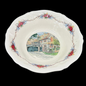 Sarreguemines Obernai France: Schüssel / Schale - Haustor 27 cm (15239172882756)