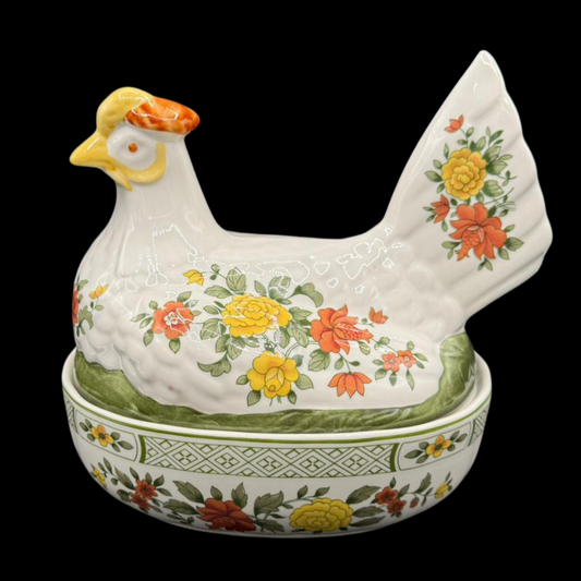 Villeroy & Boch Summerday: Eierhuhn / Eierhenne / Henne / Huhn (15241872376132)