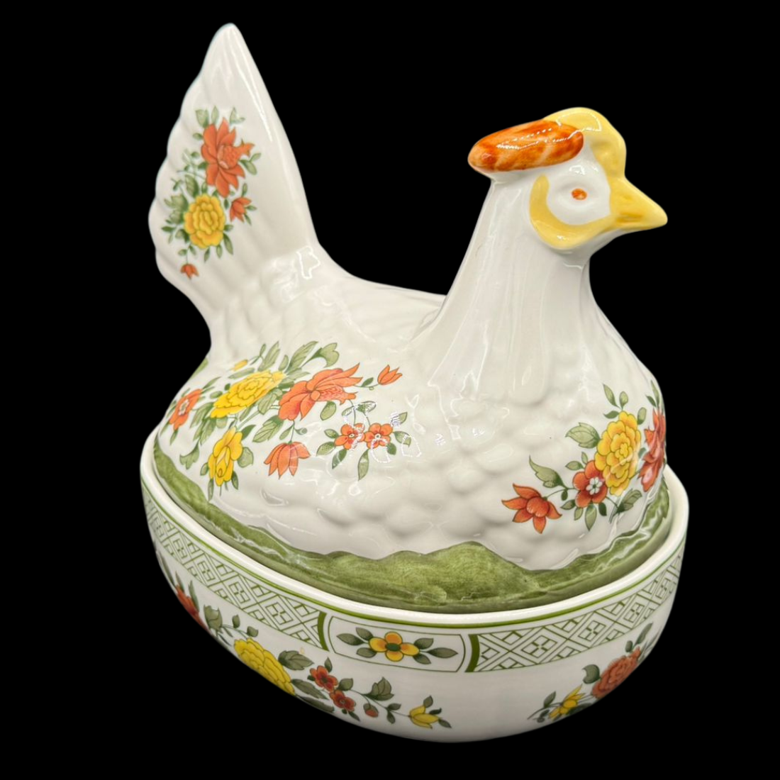 Villeroy & Boch Summerday: Eierhuhn / Eierhenne / Henne / Huhn (15241872376132)