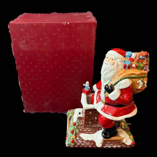 Villeroy & Boch Christmas Toys Memory: Santa auf Dach (15249759371588)