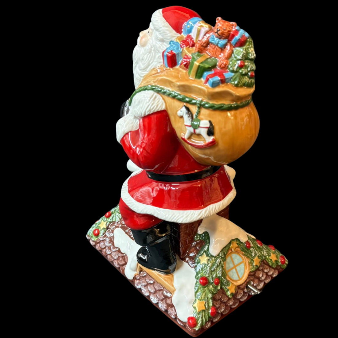 Villeroy & Boch Christmas Toys Memory: Santa auf Dach (15249759371588)
