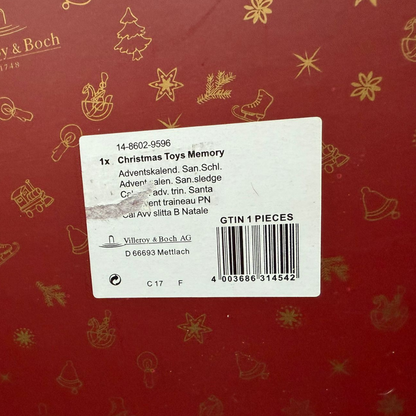 Villeroy & Boch Christmas Toys Memory: Adventskalender. San. Schl. in Ovp (15249768612164)