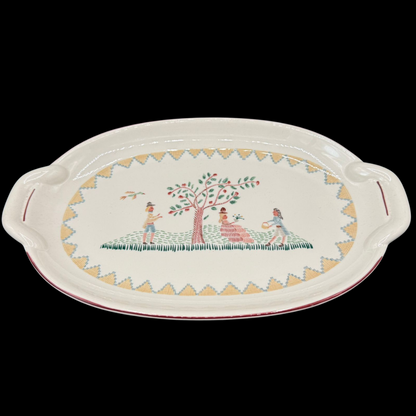 Villeroy & Boch American Sampler: Platte / Schiffchenteller - ca. 26 cm (7120706109577)
