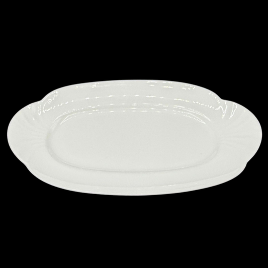 Villeroy & Boch Arco weiss: Wurstplatte / kleine Platte 24 cm - neu (7121006854281)