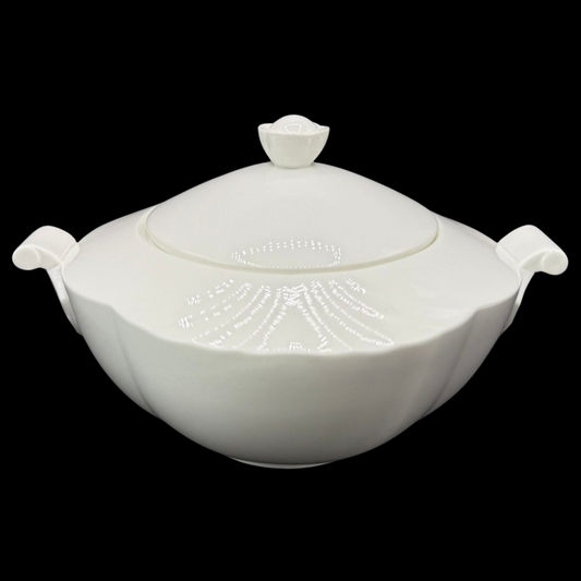 Villeroy & Boch Arco weiss: Terrine / Ragoutschüssel mit Deckel - neu (7120931356809)