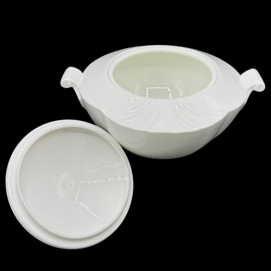 Villeroy & Boch Arco weiss: Terrine / Ragoutschüssel mit Deckel - neu (7120931356809)