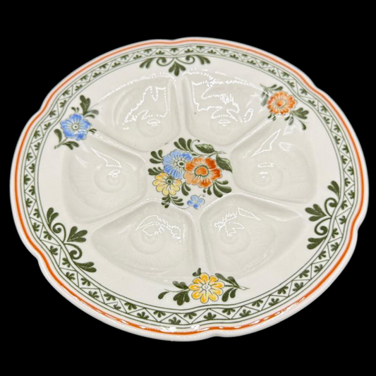 Villeroy & Boch Alt Amsterdam: Schneckenteller / Teller mit Einteilungen (14867832602948)
