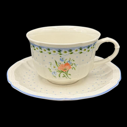 Villeroy & Boch Romantica: Teetasse / Tasse mit Unterteller (7120735633545)