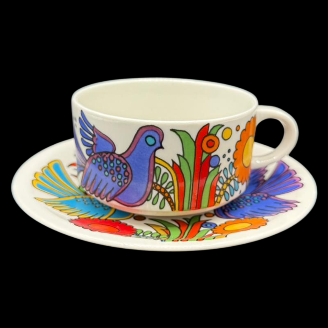Villeroy & Boch Acapulco: Teetasse / Tasse mit Unterteller - 9 cm (7120701292681)
