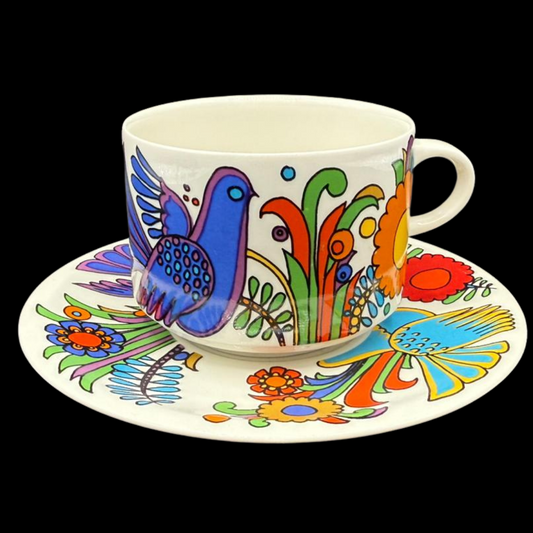Villeroy & Boch Acapulco: Jumbotasse / Frühstückstasse / Cappuccinotasse mit Ut 9 cm (8487563166020)