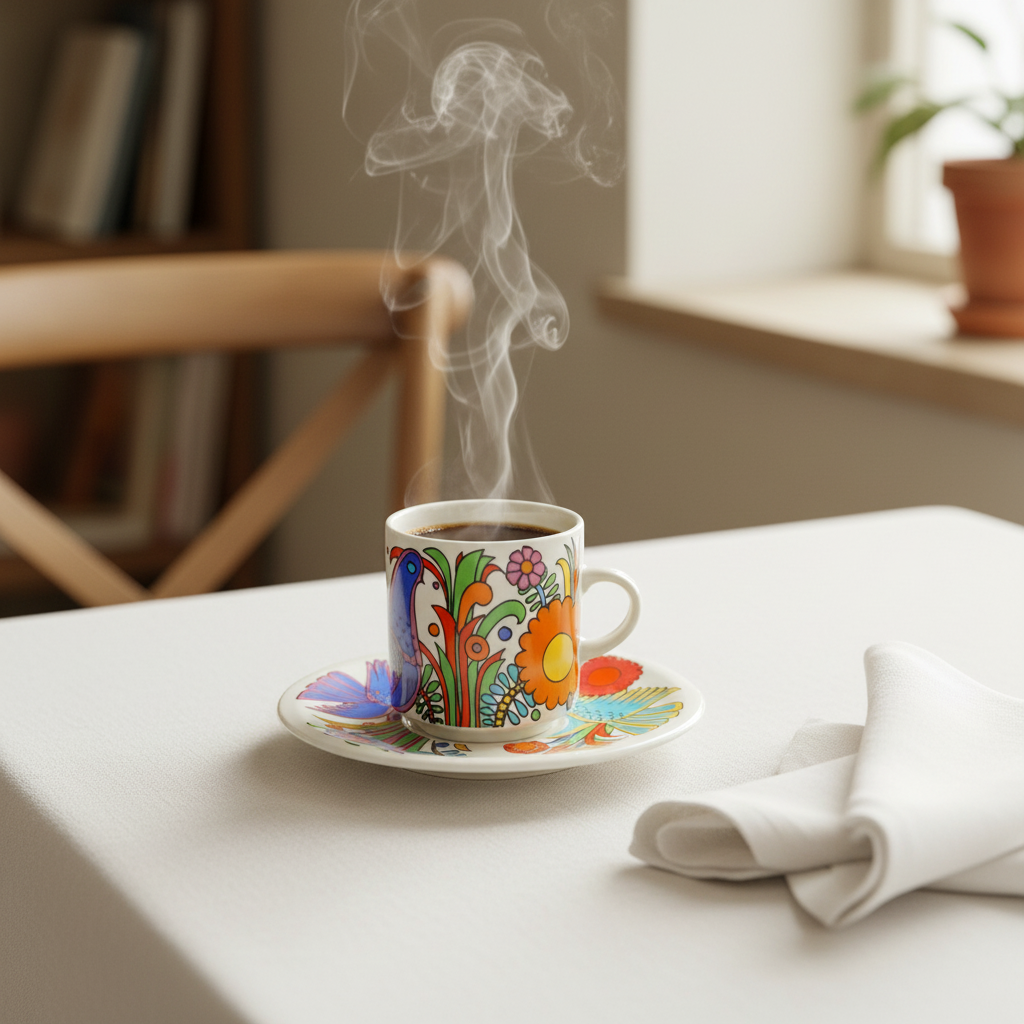 Villeroy & Boch Acapulco: Kaffeetasse / Tasse mit Unterteller