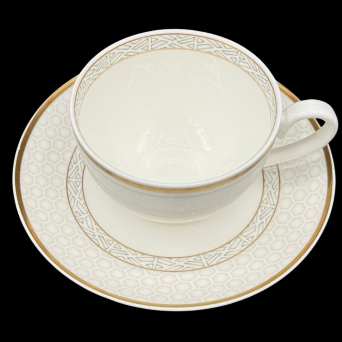Villeroy & Boch Kimono: Kaffeetasse / Tasse mit Unterteller - neu (15277056131396)