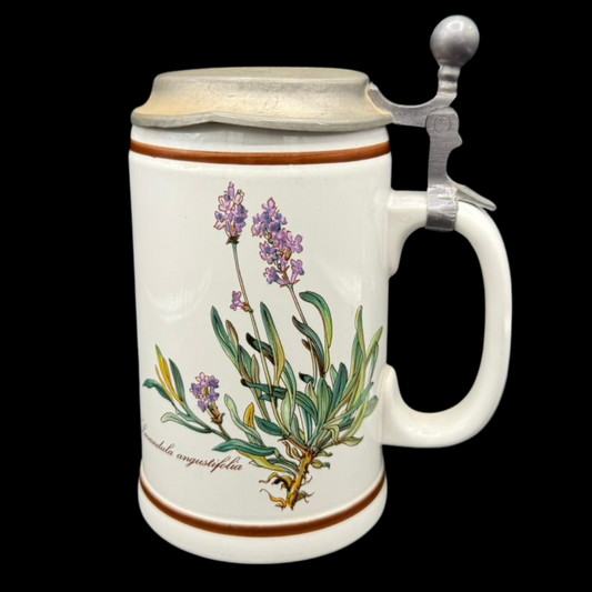 Villeroy & Boch Botanica: Bierkrug / Krug / Humpen mit Deckel (Beschreibung) (8554022994244)