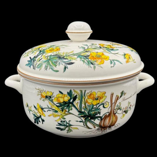 Villeroy & Boch Botanica: Terrine / Suppenterrine / Schüssel mit Deckel mit Zwiebel (7120782622857)