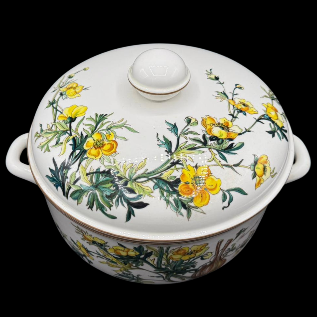 Villeroy & Boch Botanica: Terrine / Suppenterrine / Schüssel mit Deckel mit Zwiebel (7120782622857)