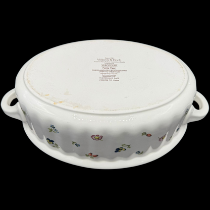 Villeroy & Boch Petite Fleur: Bräter / Auflaufform mit Deckel, groß - Vilbofour / Kochgeschirr (8692529004868)