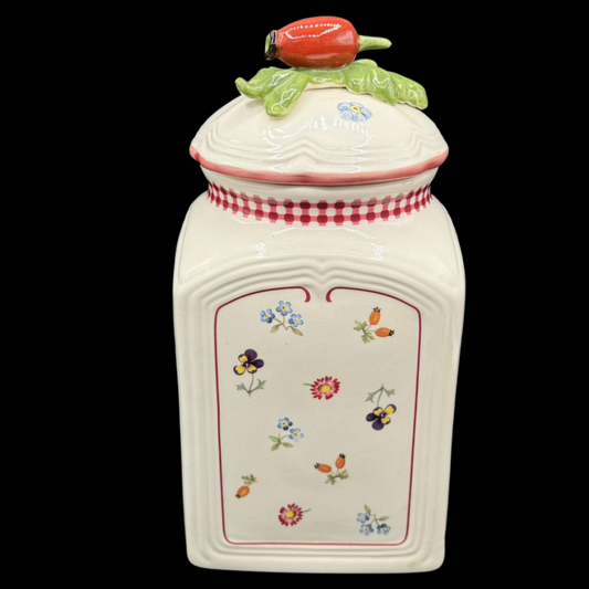 Villeroy & Boch Petite Fleur: Vorratsdose Charm, 28,5 cm (Hagebutte) (15287715561796)