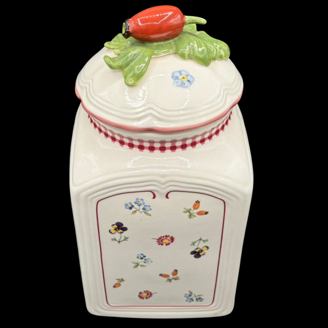 Villeroy & Boch Petite Fleur: Vorratsdose Charm, 28,5 cm (Hagebutte) (15287715561796)