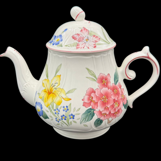 Villeroy & Boch Flora Bella: Teekanne / Kanne - Neuwertig (7162396639369)
