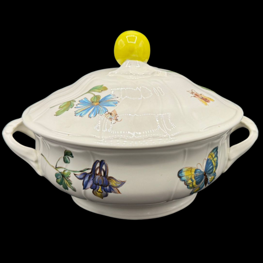 Villeroy & Boch Bouquet: Terrine / Ragoutschüssel / Schüssel mit Deckel (7120824238217)