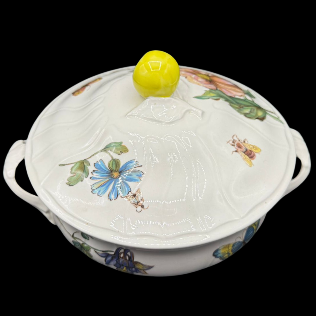 Villeroy & Boch Bouquet: Terrine / Ragoutschüssel / Schüssel mit Deckel (7120824238217)