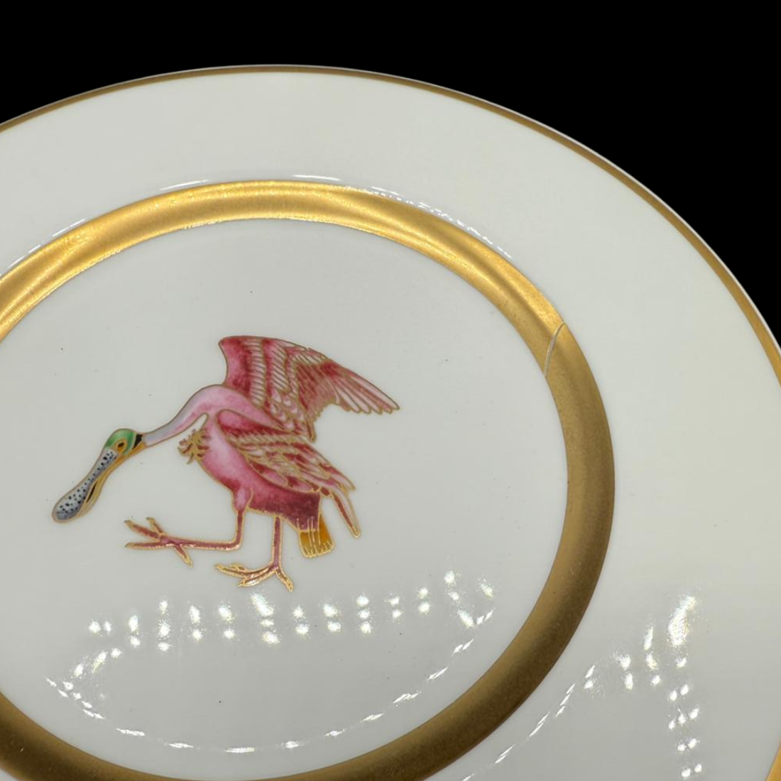 Villeroy & Boch Birds: 4 Brotteller / kleiner Teller - sehr selten (7120763879561)