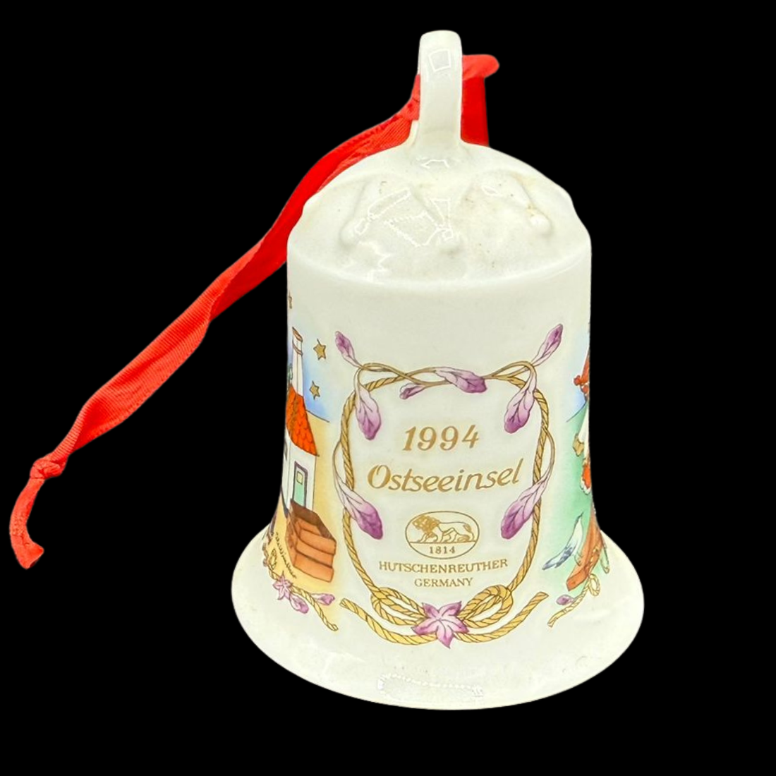 Hutschenreuther Weihnachtsglocke: 1994 Ole Winther - neu und in OVP (15295422628164)