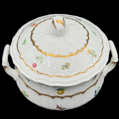 Villeroy & Boch / Heinrich Bel Campo: Terrine / Suppenterrine / Ragoutschüssel mit Deckel, mittel (15295765381444)