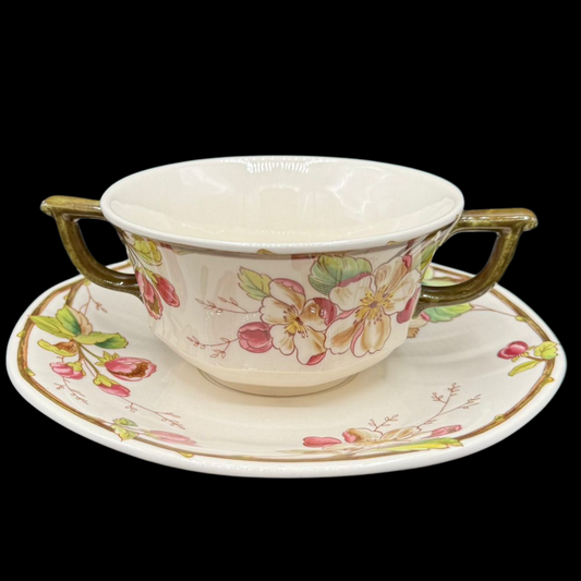 Villeroy & Boch Portobello: Suppentasse mit Unterteller (7120857923721)