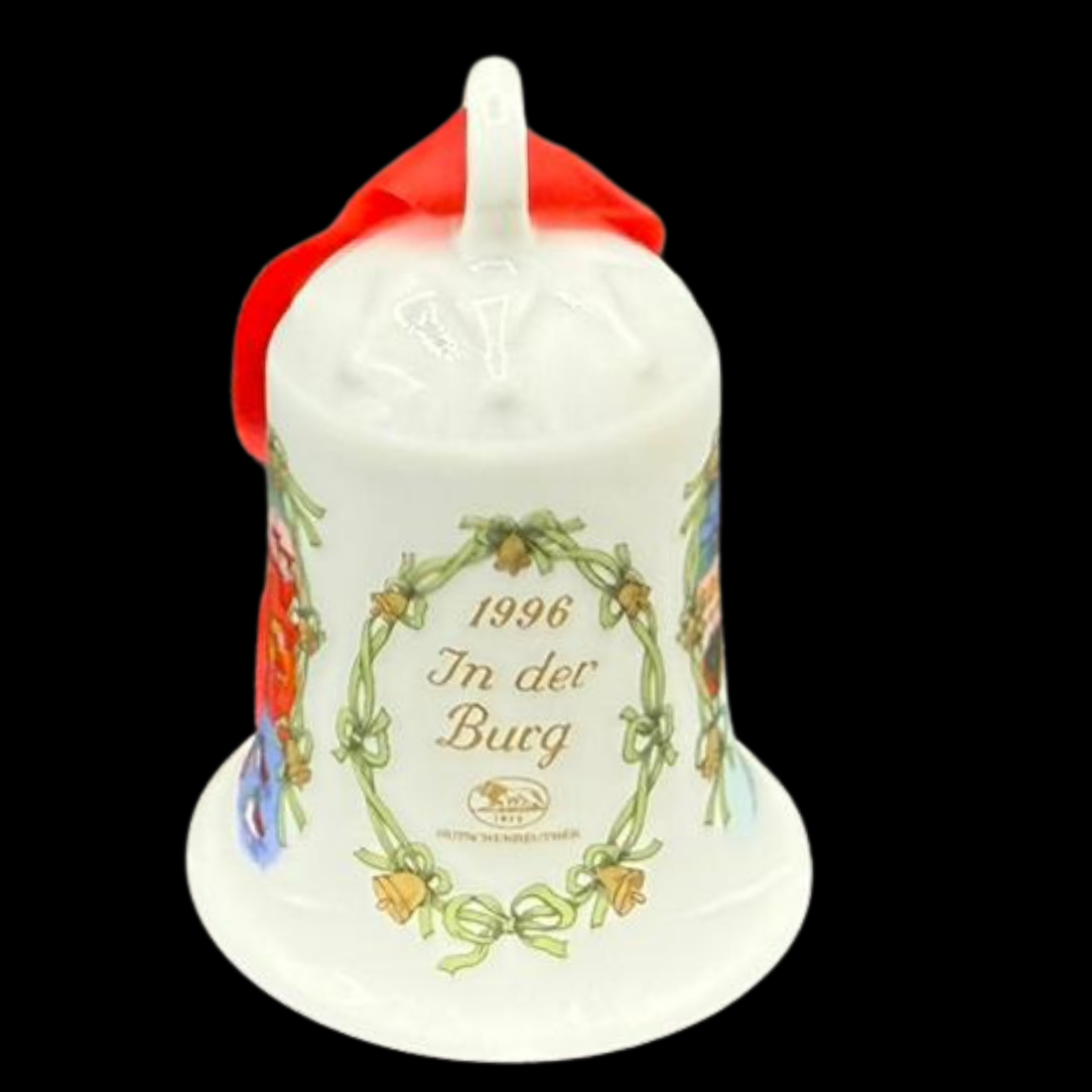 Hutschenreuther Weihnachtsglocke: 1996 In der Burg - neu (8545160692036)