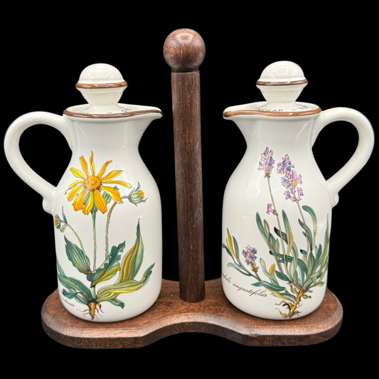 Villeroy & Boch Botanica: 3 teiliges Set mit Essig und Öl / Menage (7121017536649)