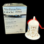 Hutschenreuther Weihnachtsglocke: 1990 - neu und in OVP (15297337786692)