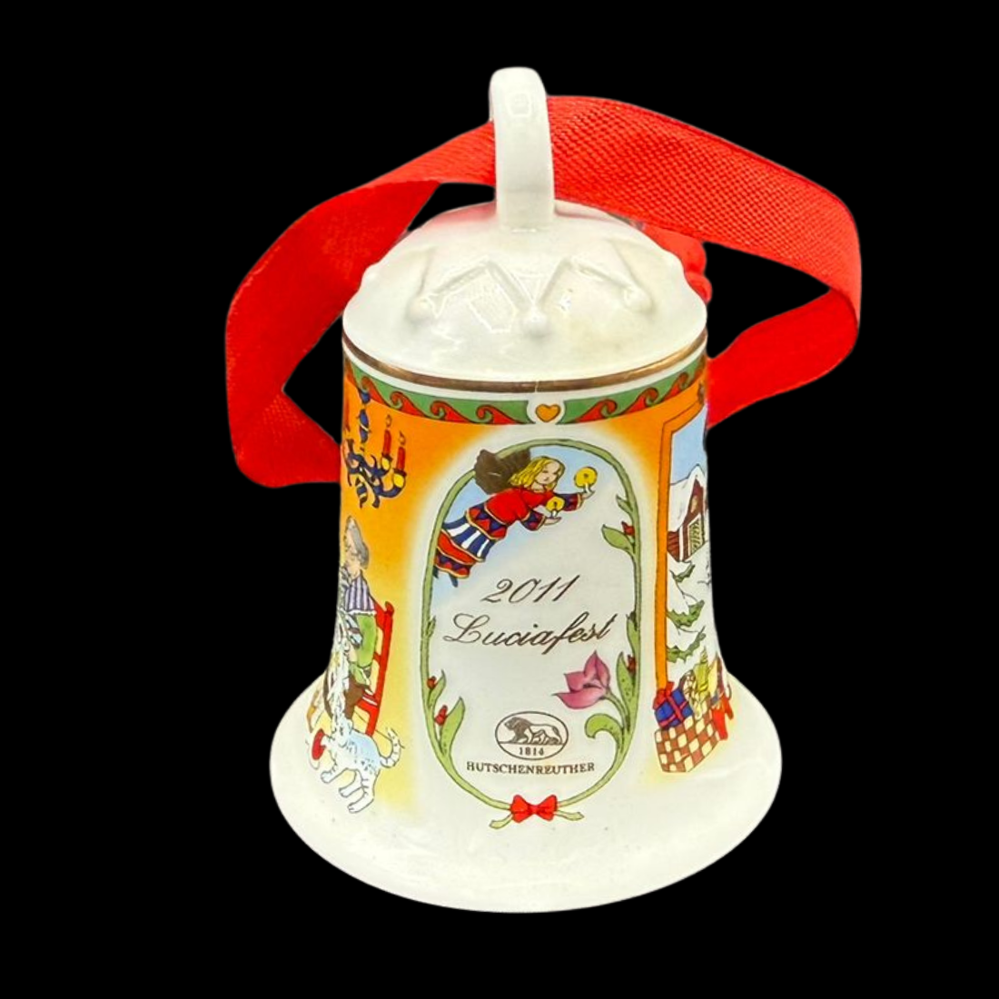 Hutschenreuther Weihnachtsglocke: 2011 Luciafest - neu und in OVP (8545232257348)