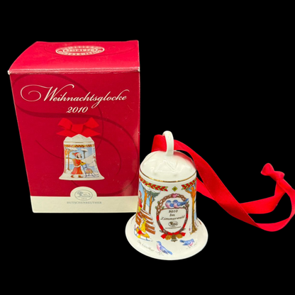 Hutschenreuther Weihnachtsglocke: 2010 Zimmerwald - neu und in OVP (8545228751172)