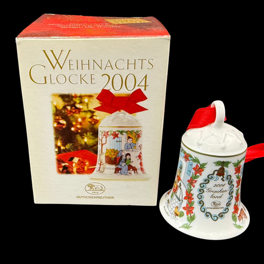 Hutschenreuther Weihnachtsglocke: 2004 Griechenland - neu und in OVP (8545200898372)