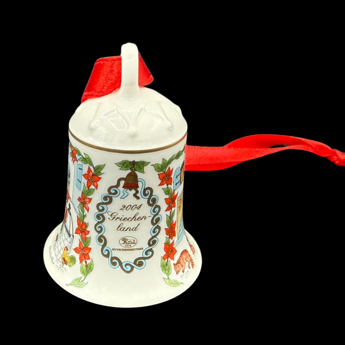Hutschenreuther Weihnachtsglocke: 2004 Griechenland - neu und in OVP (8545200898372)