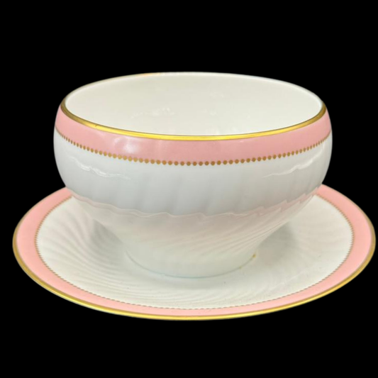 Hutschenreuther Goldrand Tirschenreuth: Sauciere (15315372900676)