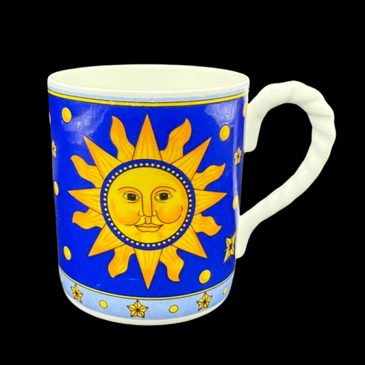 Villeroy & Boch Paloma Picasso Sun, Moon and Stars: Henkelbecher blau (7120762798217)