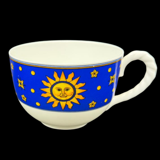 Villeroy & Boch Paloma Picasso Sun, Moon and Stars: Jumbotasse blau (7120948330633)