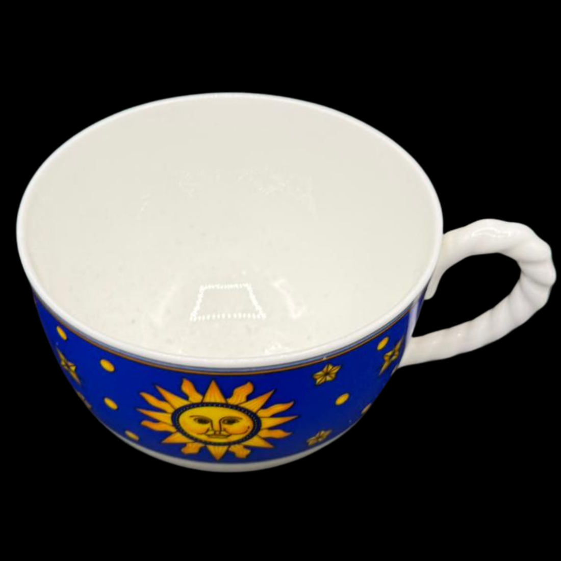 Villeroy & Boch Paloma Picasso Sun, Moon and Stars: Jumbotasse blau (7120948330633)