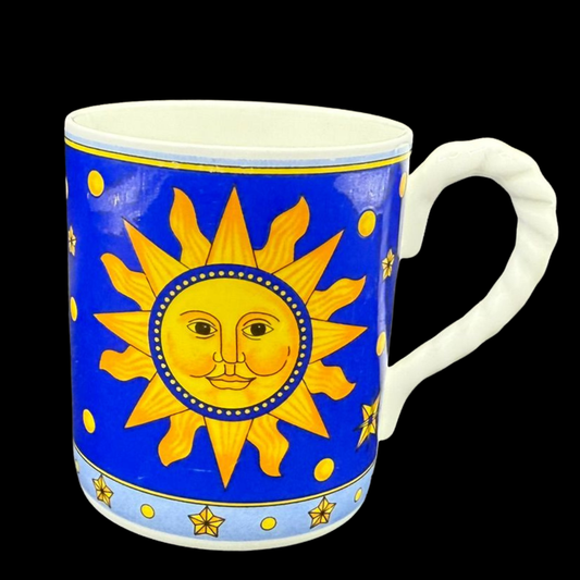 Villeroy & Boch Paloma Picasso Sun, Moon and Stars: Mokkatasse / Espresootasse - blau (15317884436804) (15317884404036)