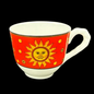 Villeroy & Boch Paloma Picasso Sun, Moon and Stars: Mokkatasse / Espresootasse - rot (15317857763652)