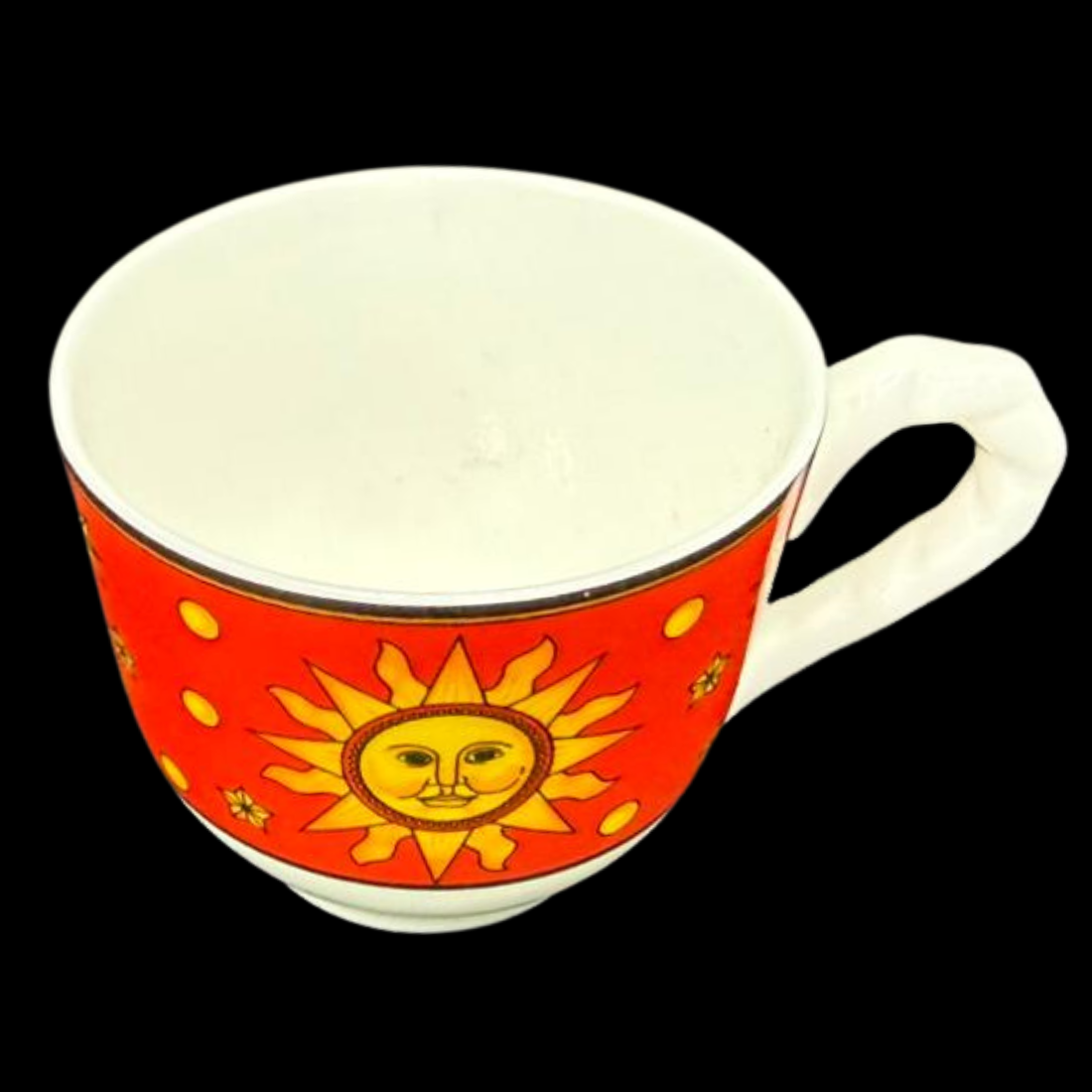 Villeroy & Boch Paloma Picasso Sun, Moon and Stars: Mokkatasse / Espresootasse - rot (15317857763652)