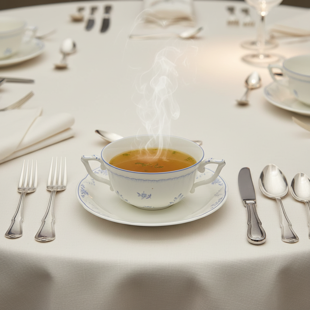 Villeroy & Boch Vienna: Suppentasse mit Unterteller - neu